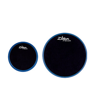 Small and large Blue Zildjian Reflect Practice Pads